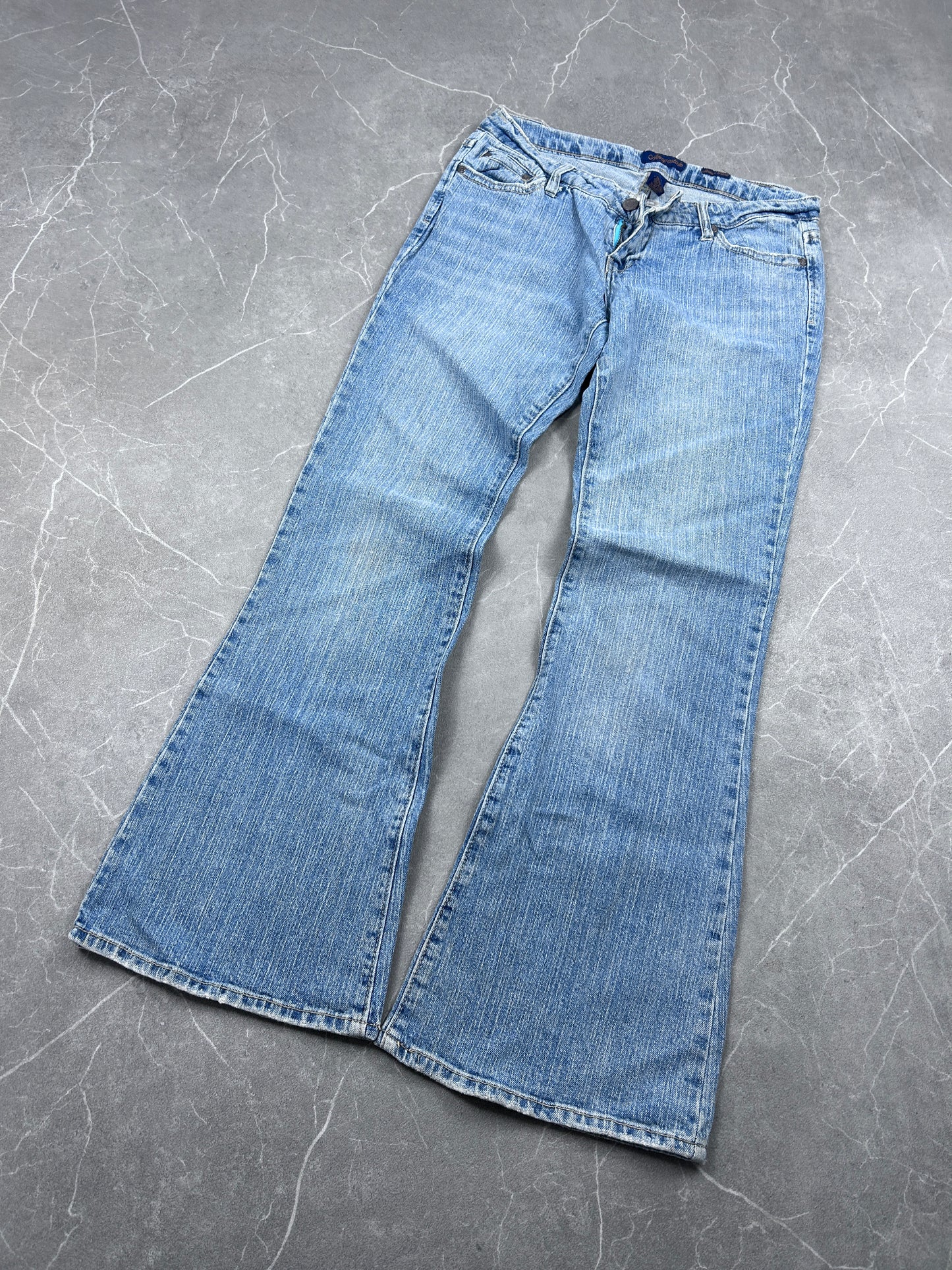 Y2K Bootcut Jeans Damen