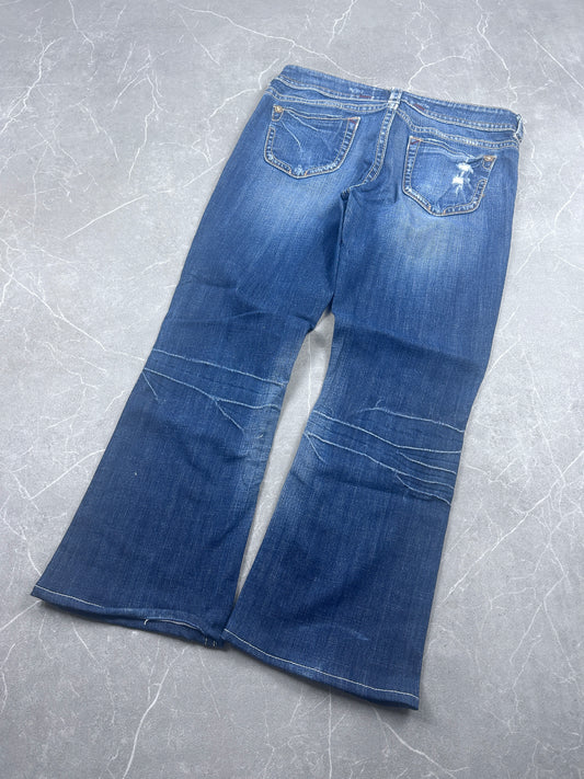 Y2K Bootcut Jeans Damen
