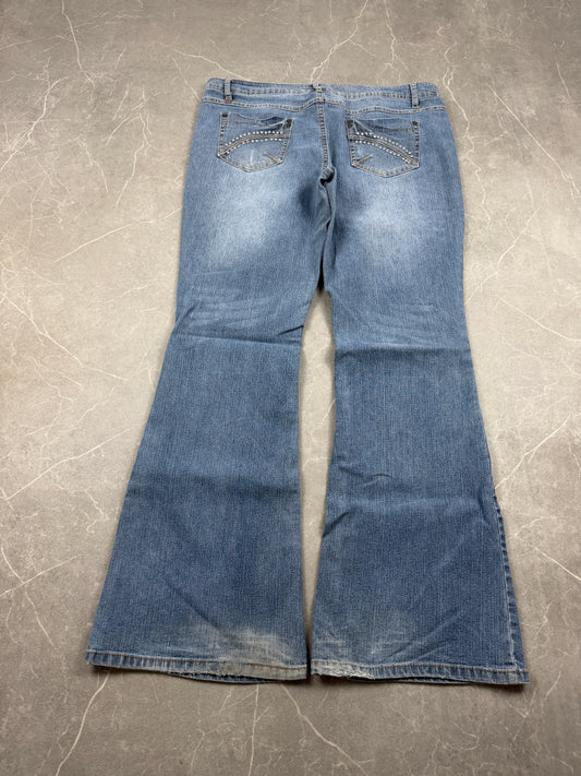 Y2K Bootcut Jeans Women