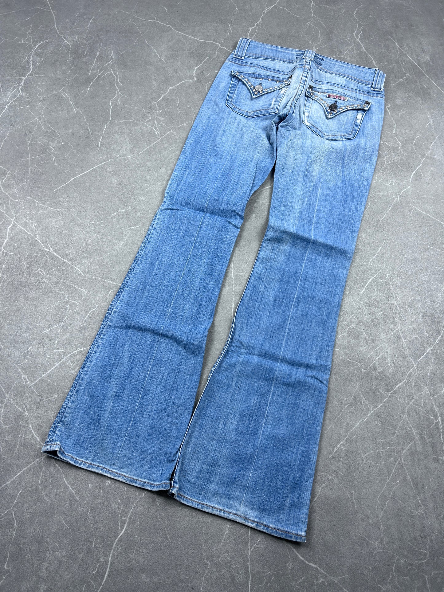 Y2K Bootcut Jeans Damen