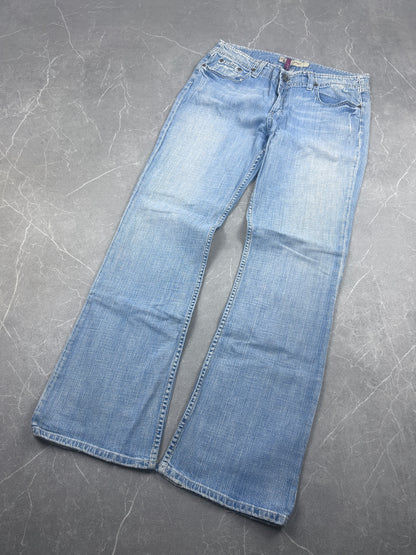 Y2K Bootcut Jeans Damen