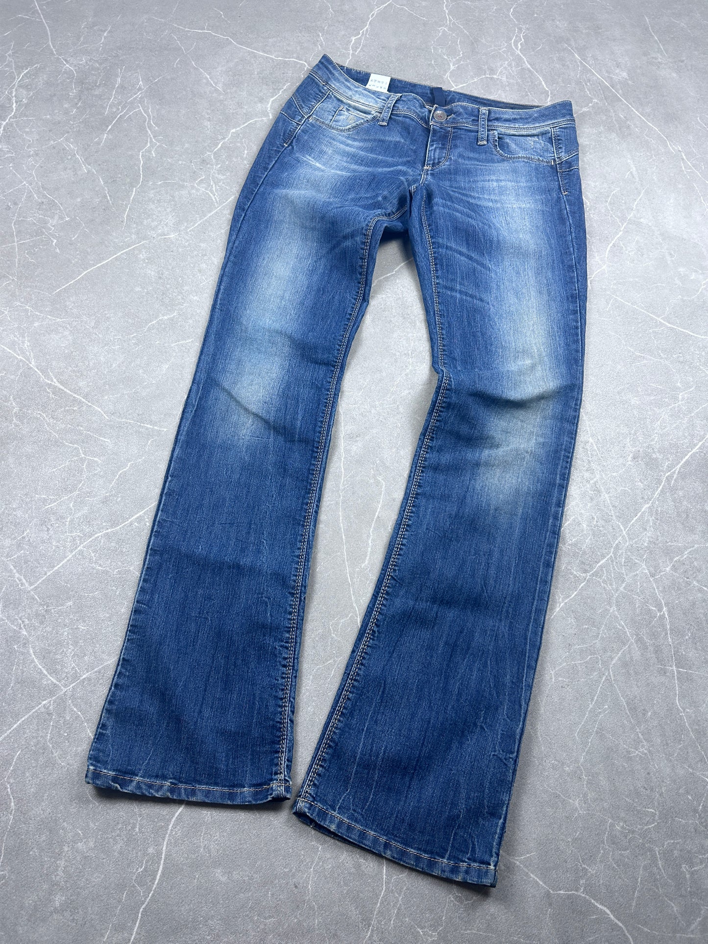 Y2K Bootcut Jeans Damen