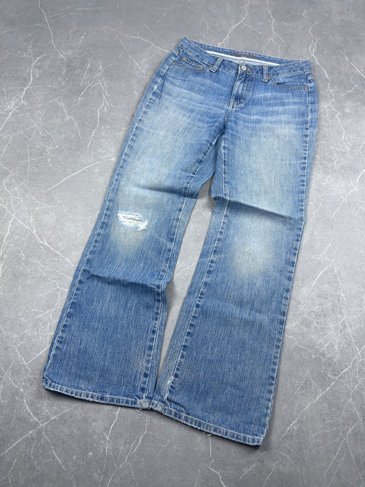 Y2K Bootcut Jeans Damen