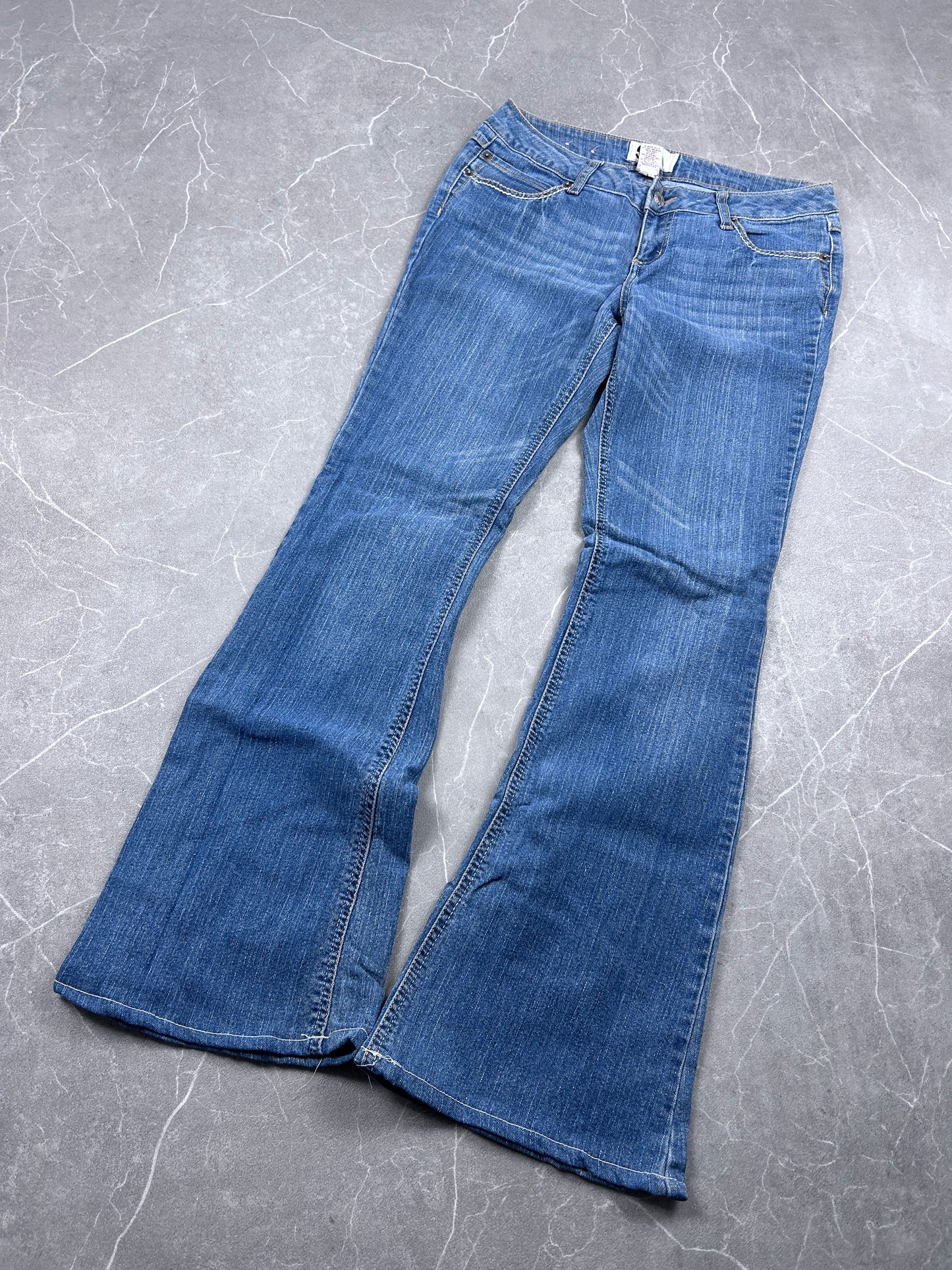 Y2K Bootcut Jeans Damen