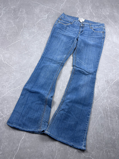 Y2K Bootcut Jeans Damen