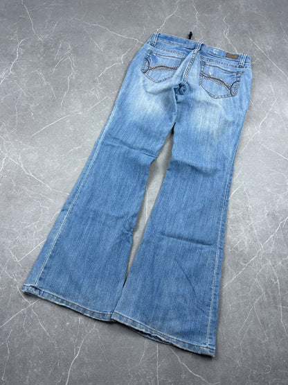 Y2K Bootcut Jeans Damen