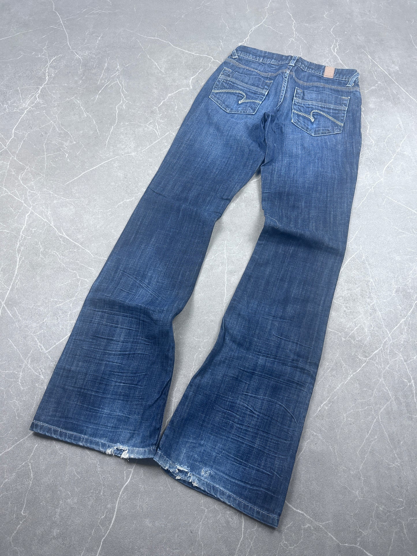 Y2K Bootcut Jeans Damen