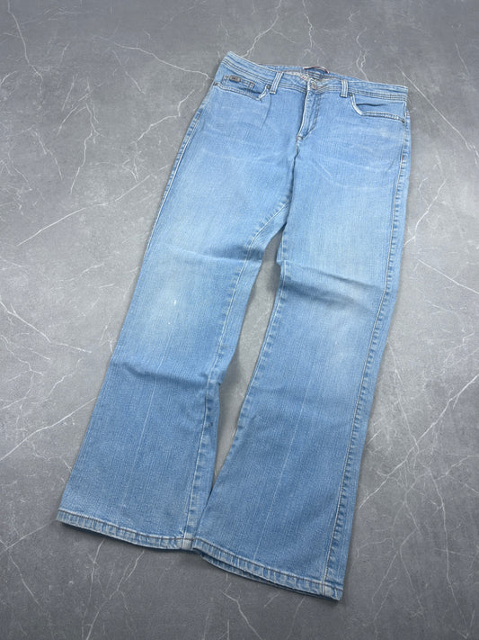 Y2K Bootcut Jeans Damen