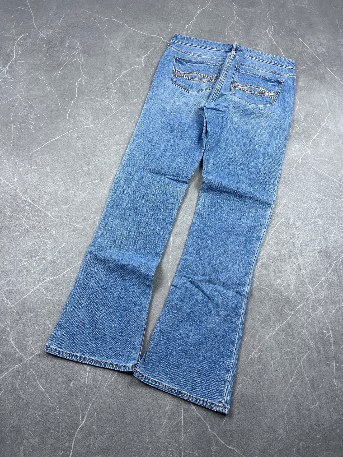 Y2K Bootcut Jeans Damen