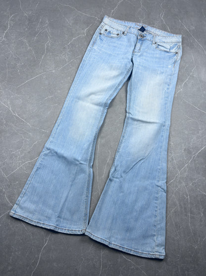 Y2K Bootcut Jeans Damen