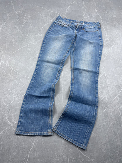 Y2K Bootcut Jeans Damen
