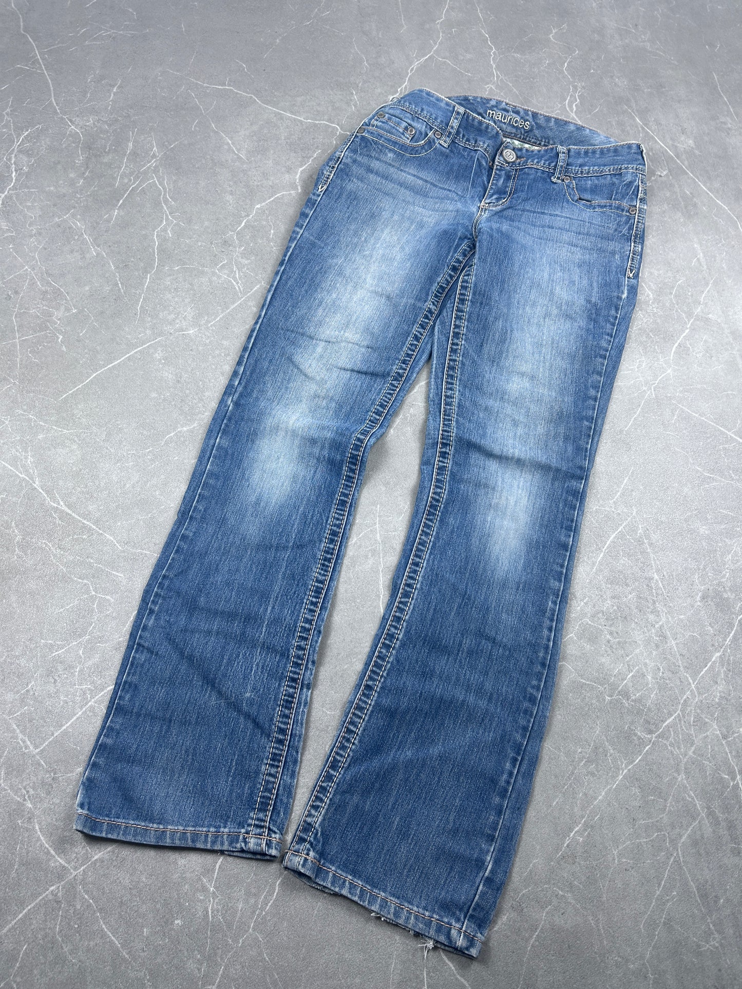 Y2K Bootcut Jeans Damen