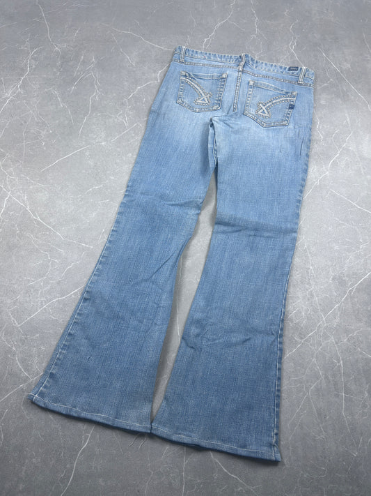 Y2K Bootcut Jeans Damen