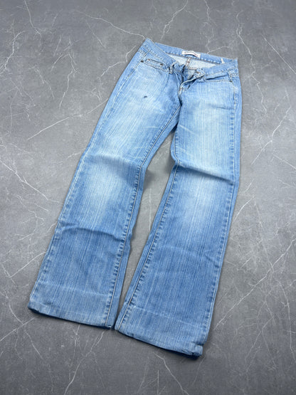 Y2K Bootcut Jeans Damen