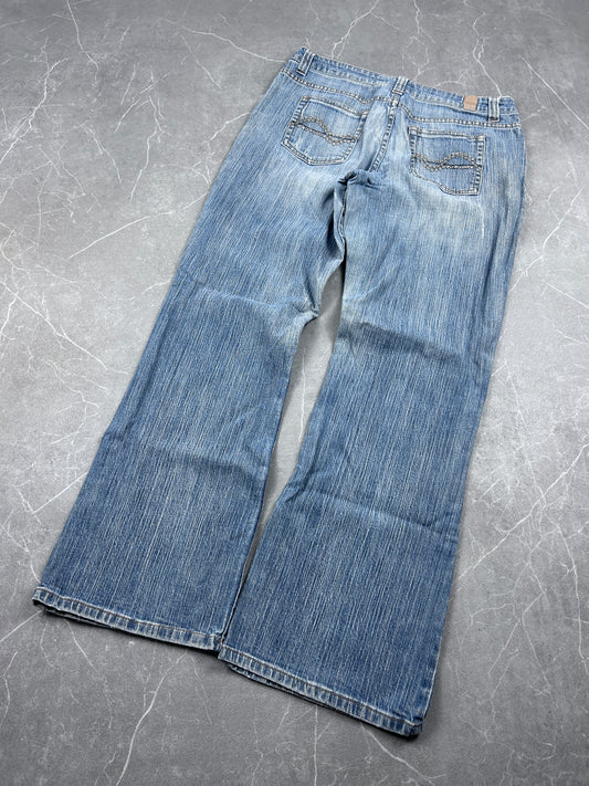 Y2K Bootcut Jeans Damen