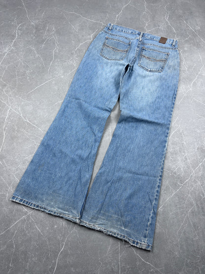 Y2K Bootcut Jeans Damen