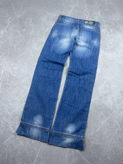 Y2K Bootcut Jeans Damen