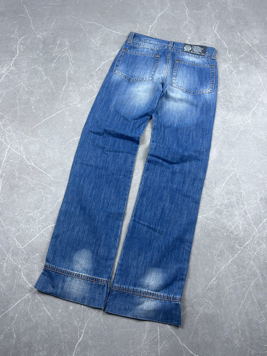 Y2K Bootcut Jeans Damen
