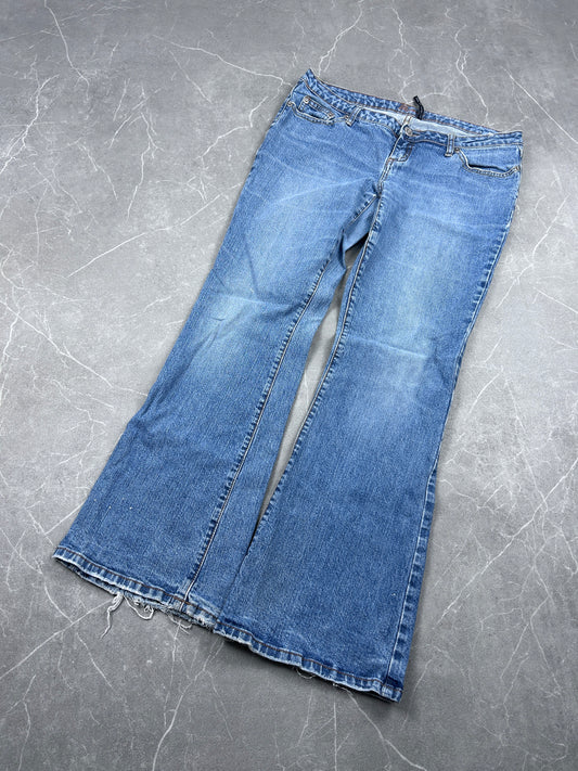 Y2K Bootcut Jeans Damen