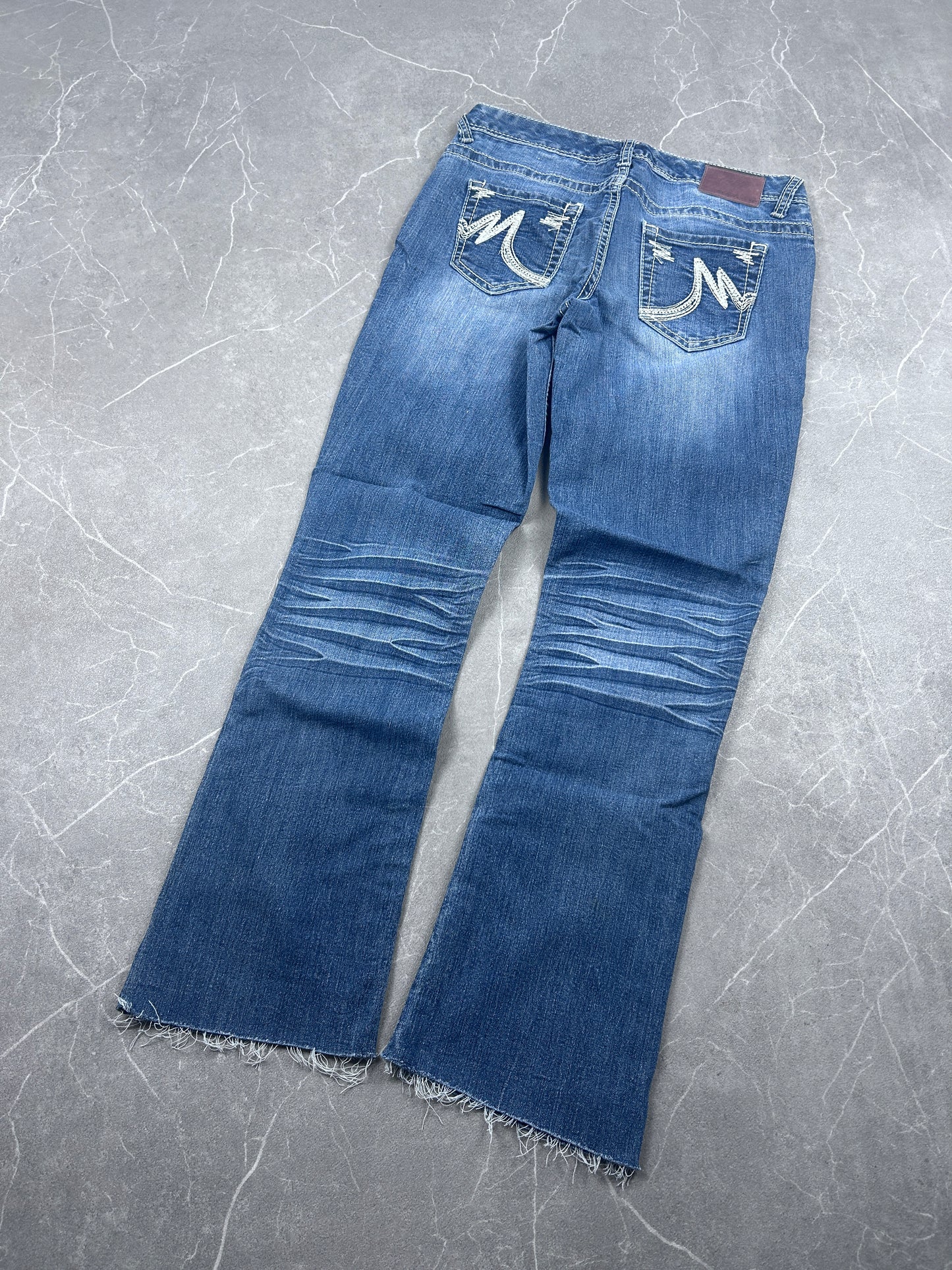Y2K Bootcut Jeans Damen