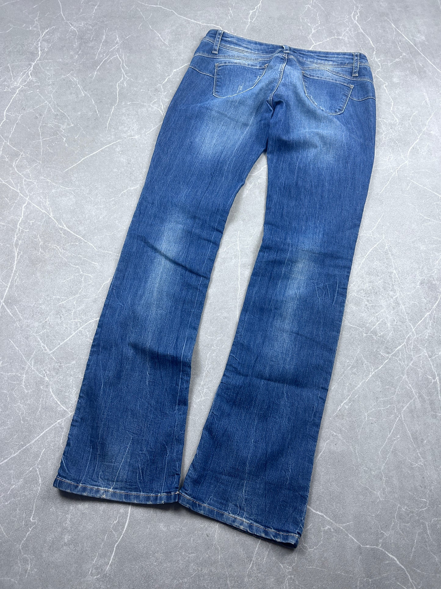 Y2K Bootcut Jeans Damen
