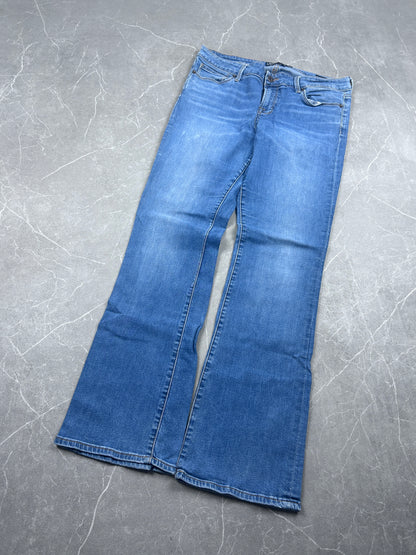Y2K Bootcut Jeans Damen