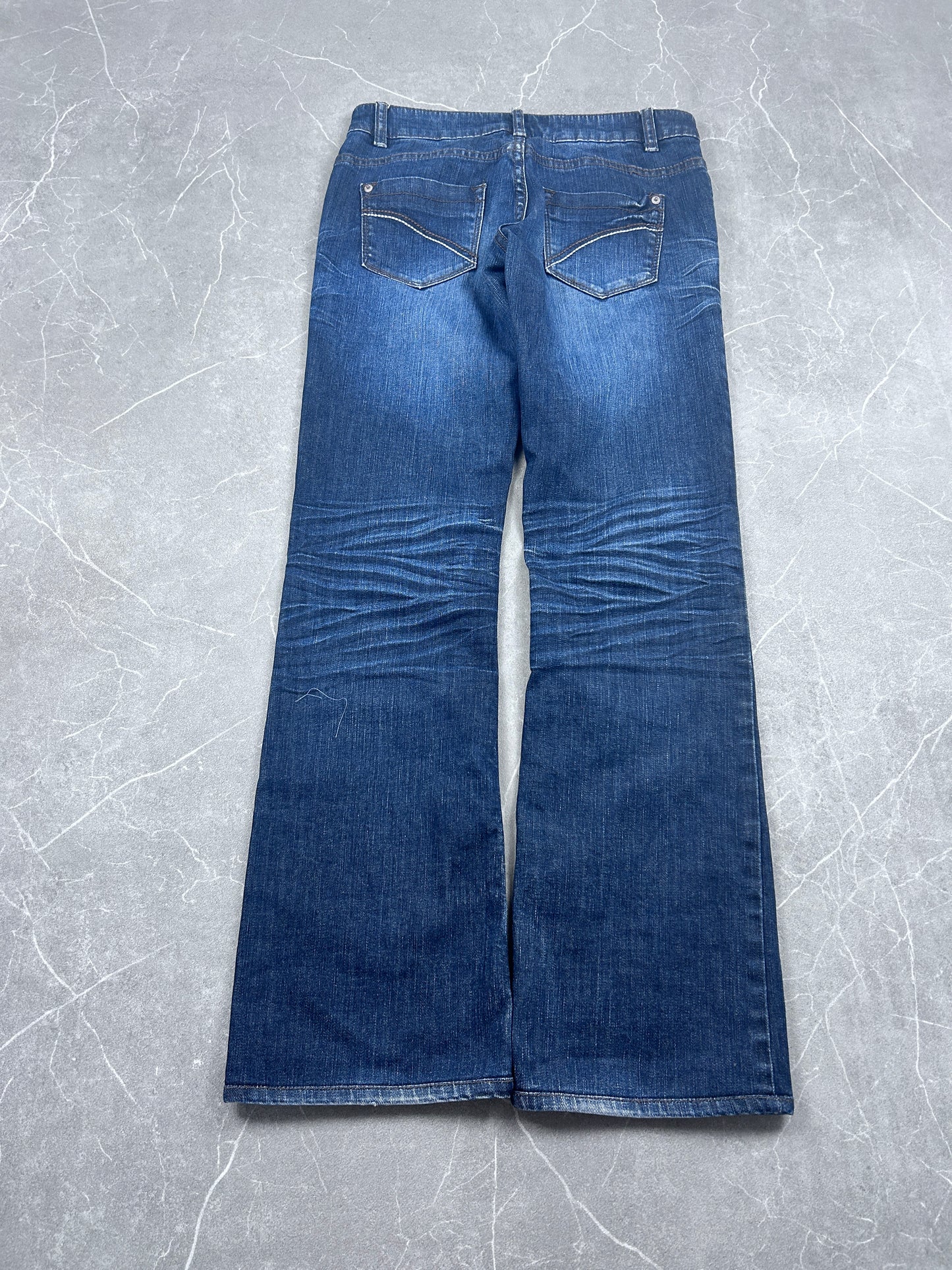 Y2K Bootcut Jeans Damen