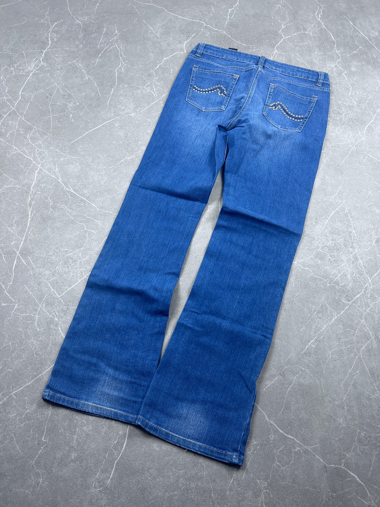 Y2K Bootcut Jeans Damen