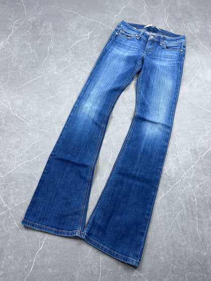 Y2K Bootcut Jeans Damen