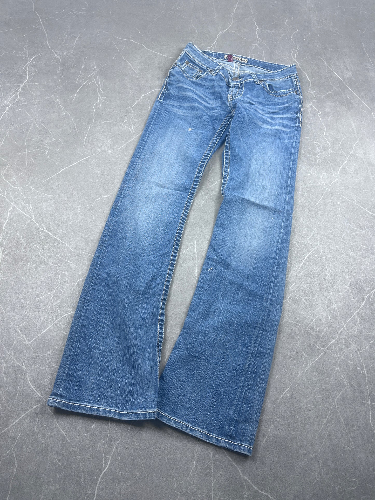 Y2K Bootcut Jeans Damen