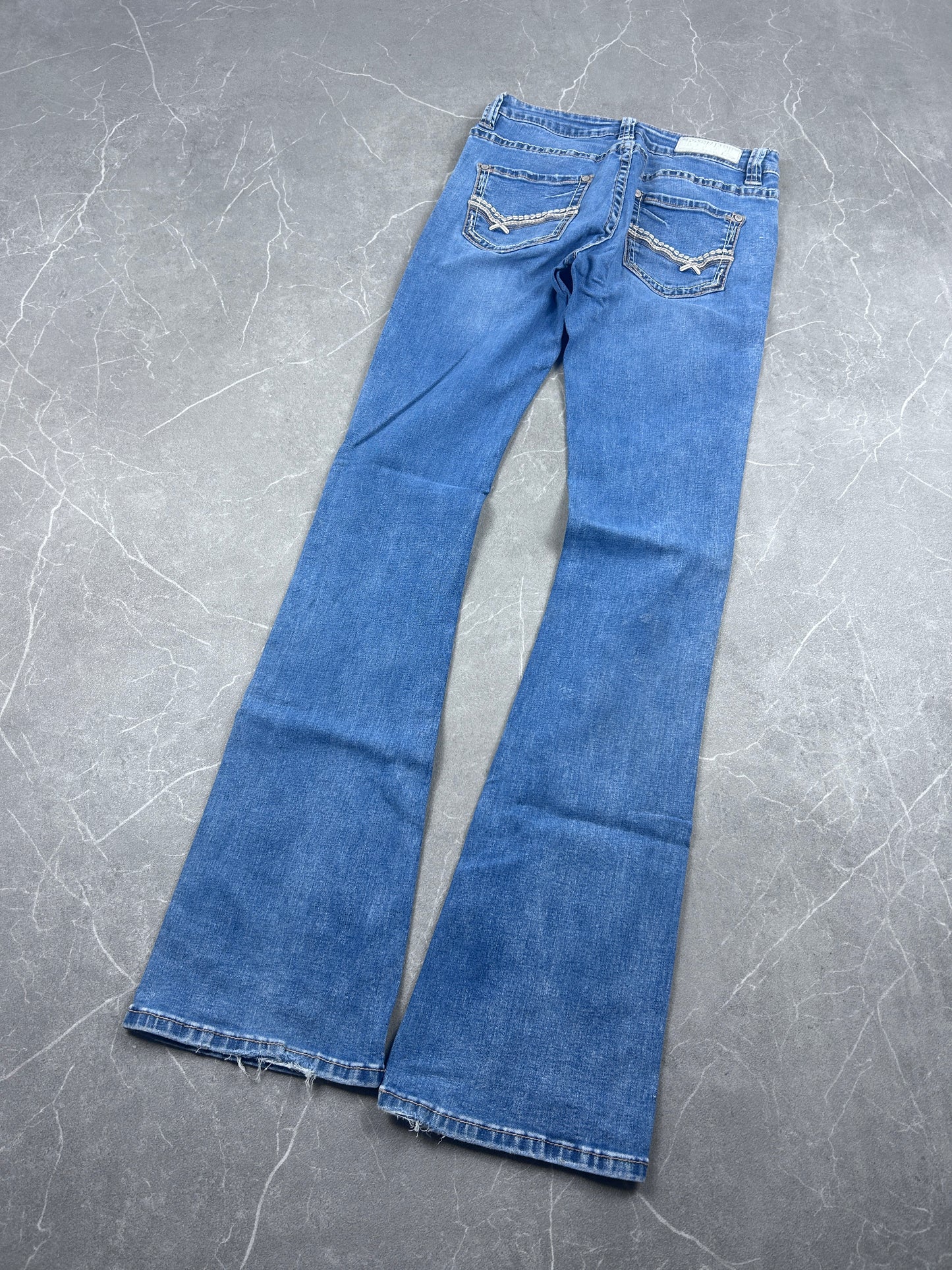 Y2K Bootcut Jeans Damen