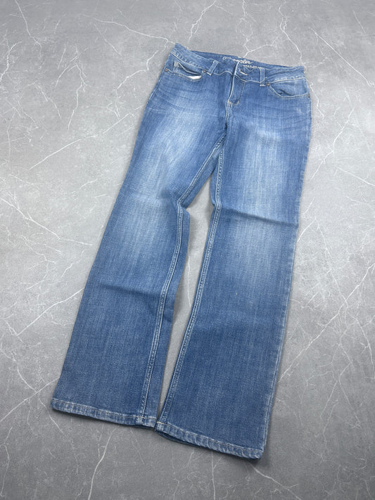 Y2K Bootcut Jeans Damen