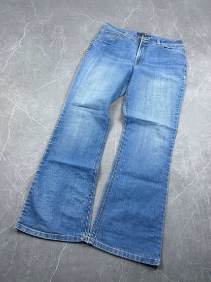 Y2K Bootcut Jeans Damen