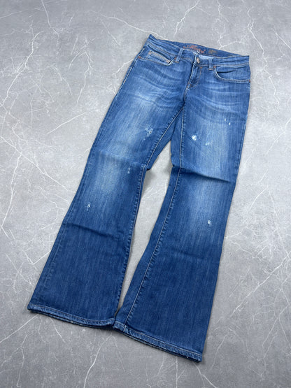 Y2K Bootcut Jeans Damen