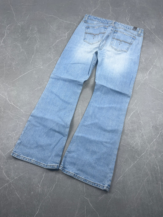 Y2K Bootcut Jeans Damen