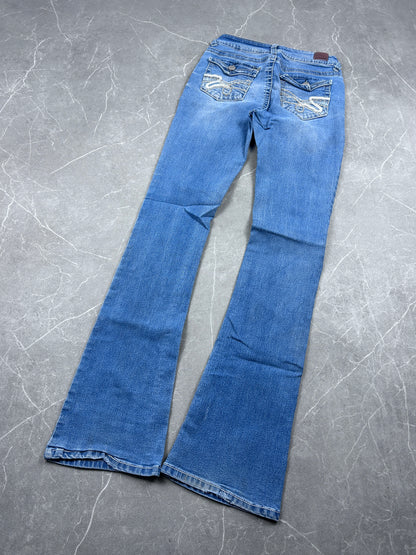 Y2K Bootcut Jeans Damen