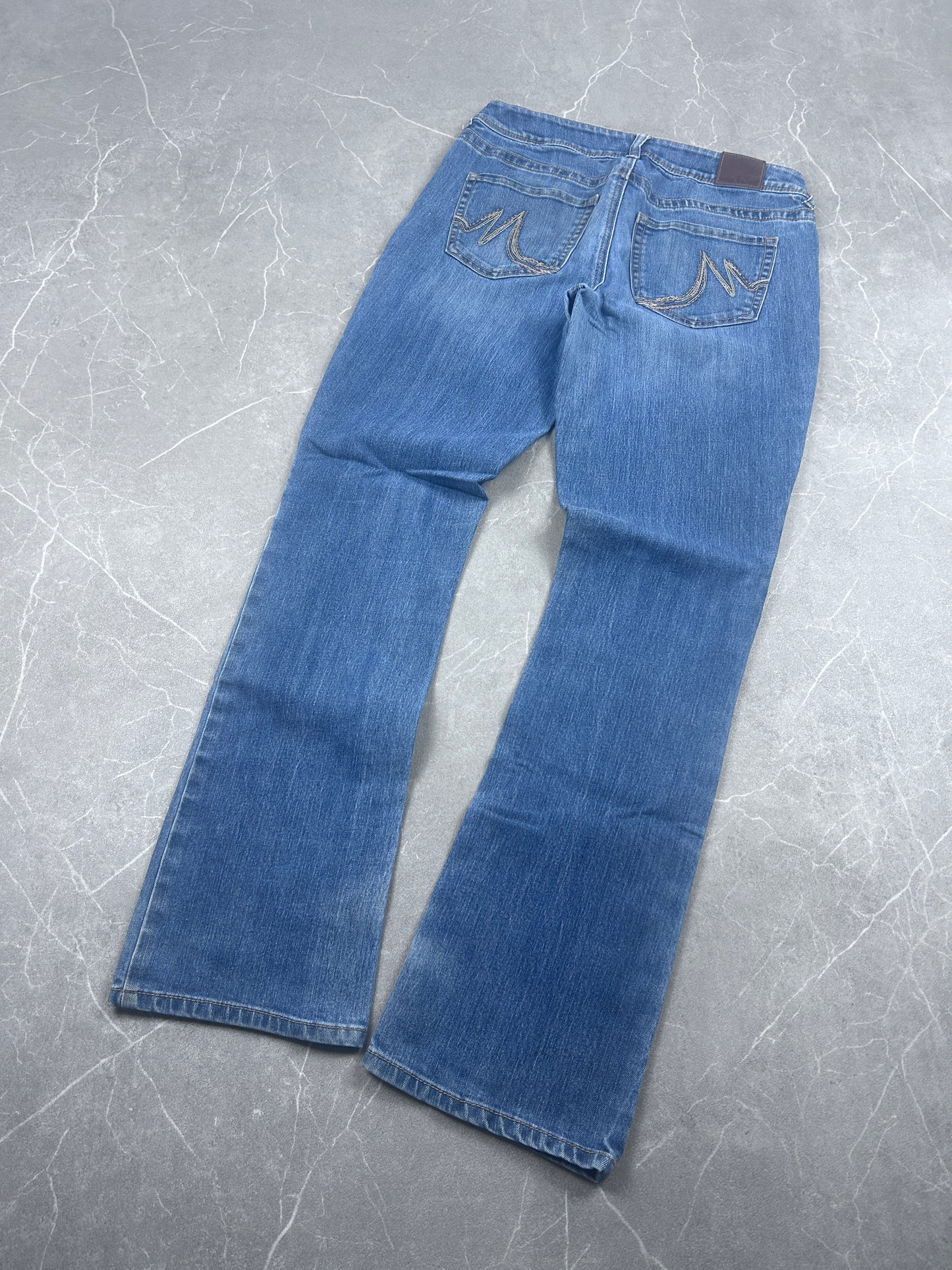 Y2K Bootcut Jeans Damen