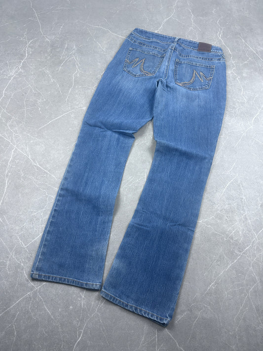 Y2K Bootcut Jeans Damen