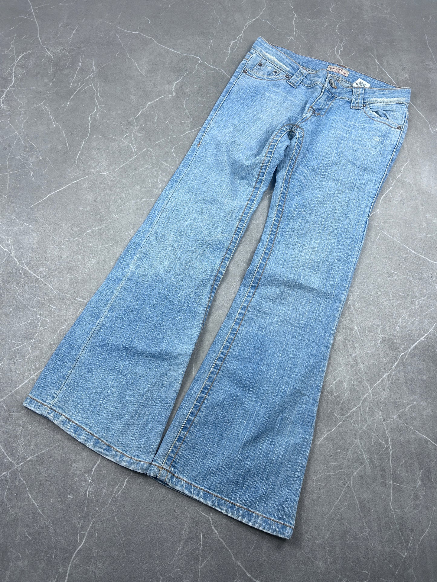 Y2K Bootcut Jeans Damen