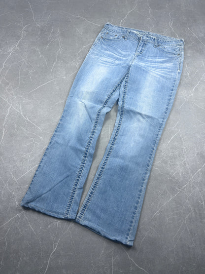 Y2K Bootcut Jeans Damen