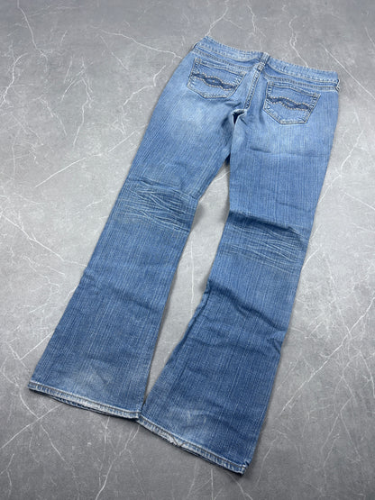 Y2K Bootcut Jeans Damen