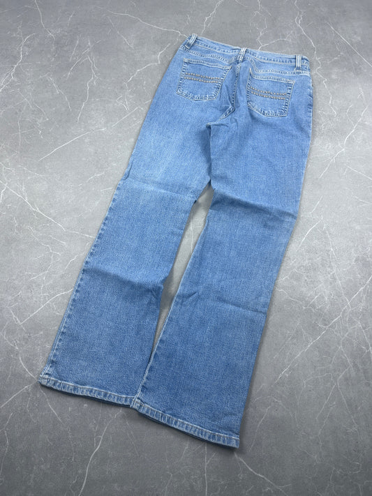 Y2K Bootcut Jeans Damen
