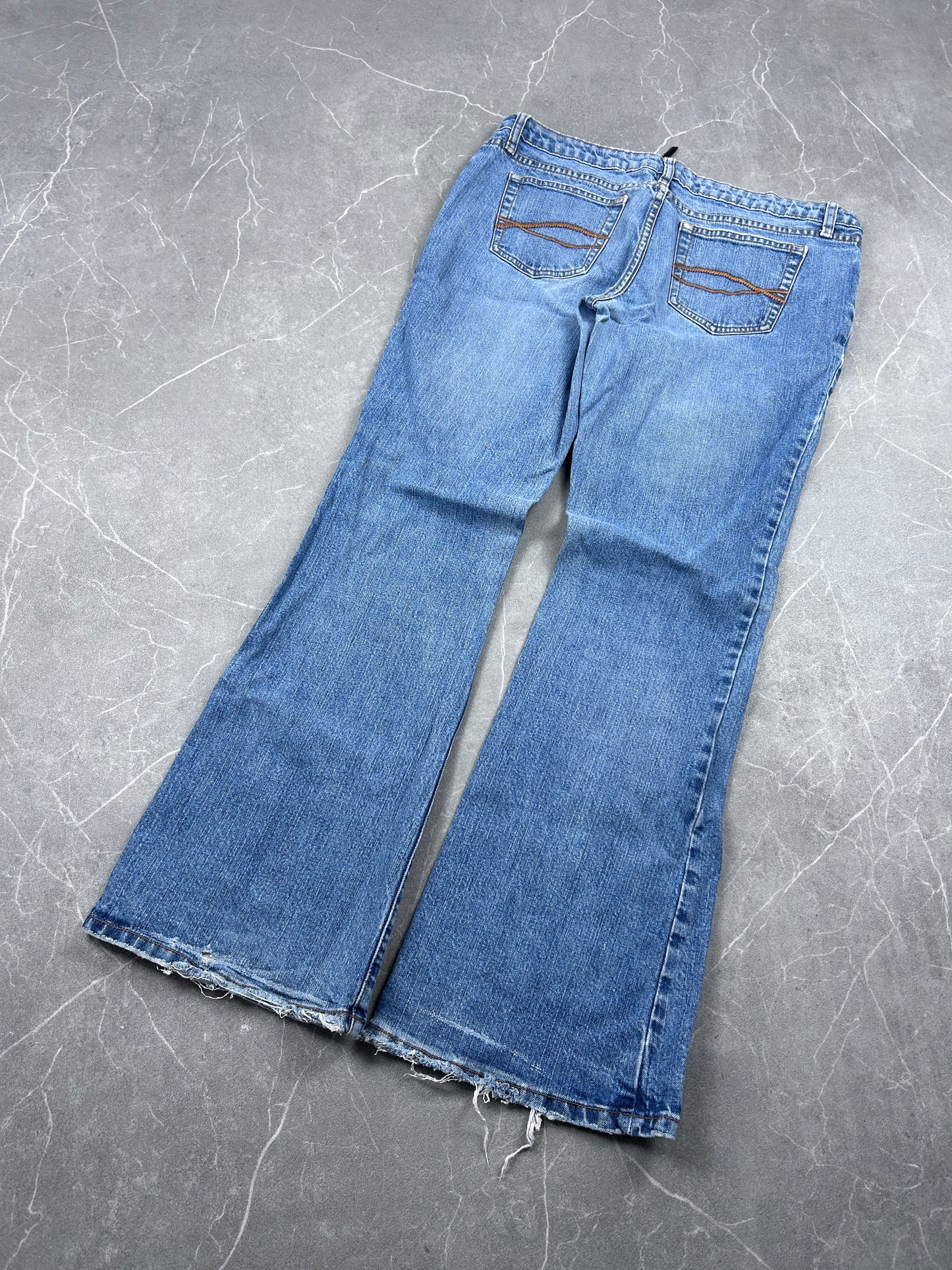 Y2K Bootcut Jeans Damen
