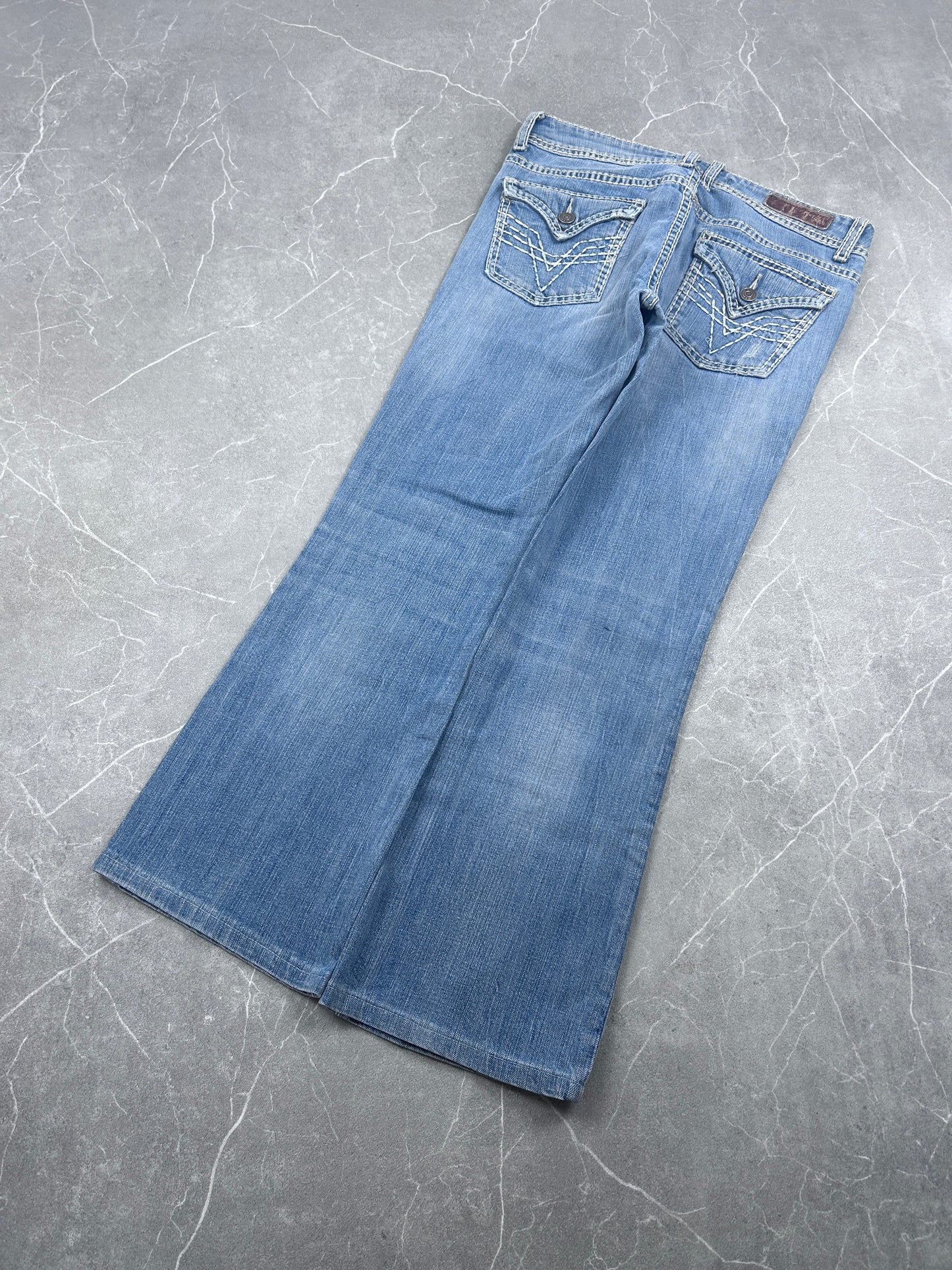 Y2K Bootcut Jeans Damen