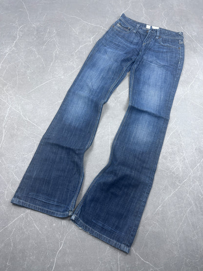 Y2K Bootcut Jeans Damen