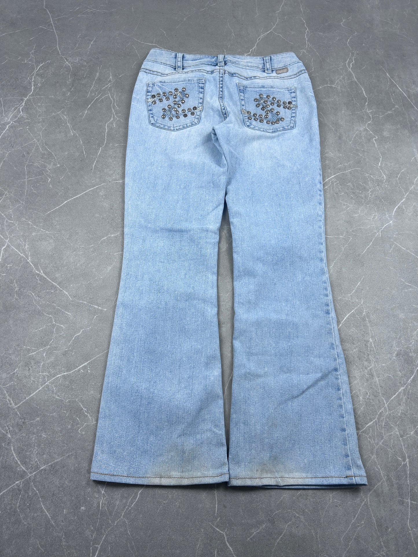 Y2K Bootcut Jeans Damen
