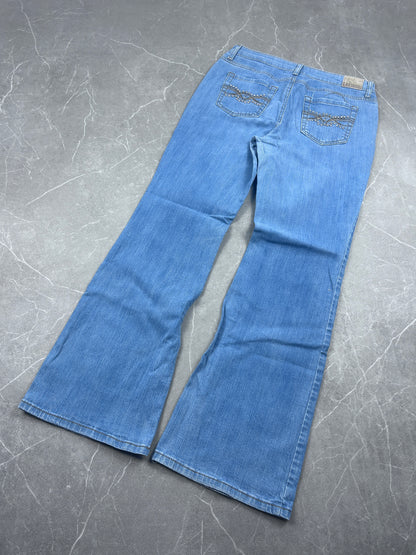 Y2K Bootcut Jeans Damen