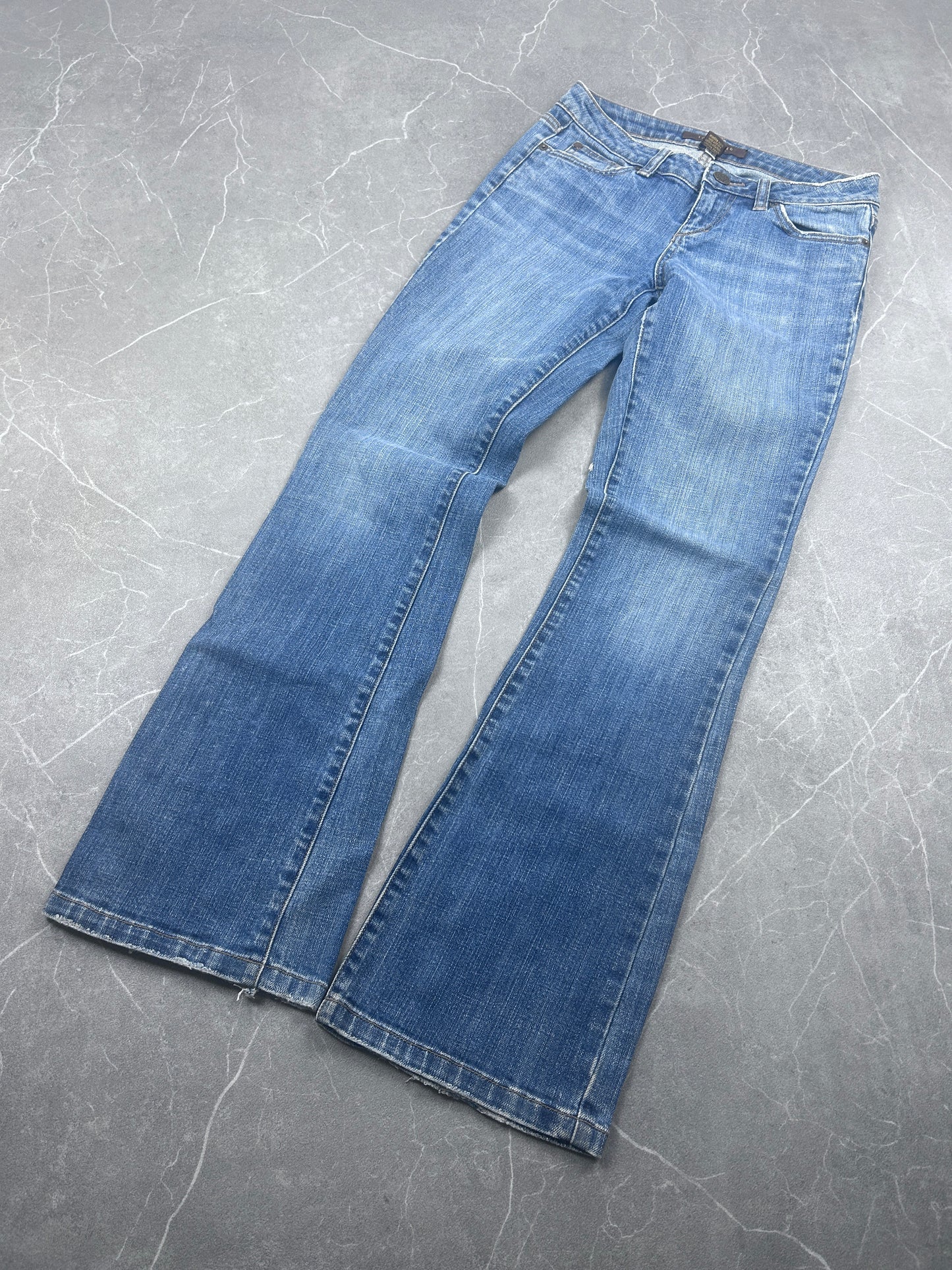 Y2K Bootcut Jeans Damen