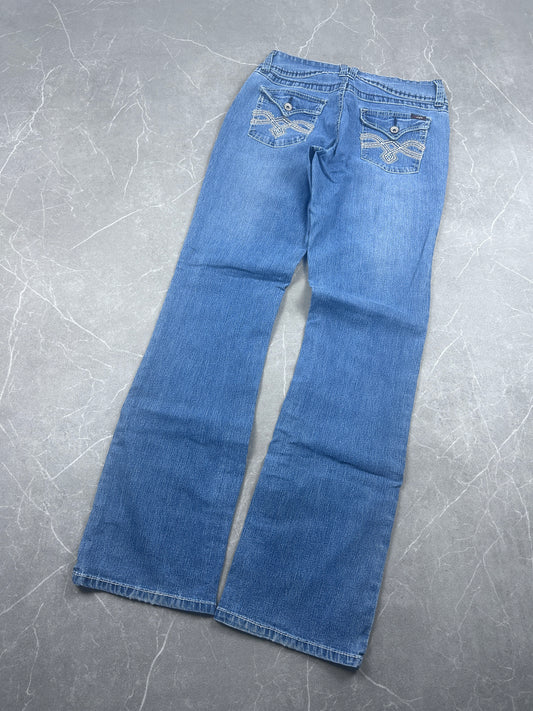 Y2K Bootcut Jeans Damen