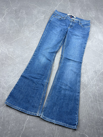 Y2K Bootcut Jeans Damen